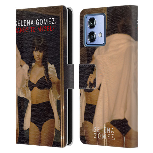 Selena Gomez Revival Hands to myself Leather Book Wallet Case Cover For Motorola Moto G84 5G