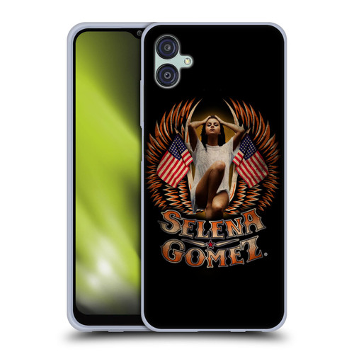 Selena Gomez Revival Biker Fashion Soft Gel Case for Samsung Galaxy M04 5G / A04e