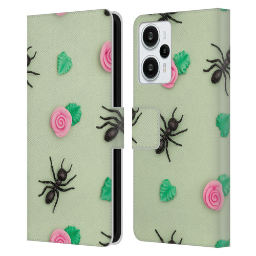 Pepino De Mar Patterns 2 Ant Leather Book Wallet Case Cover For Xiaomi Redmi Note 12T