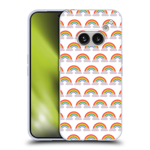 Pepino De Mar Rainbow Pattern Soft Gel Case for Nothing Phone (2a)