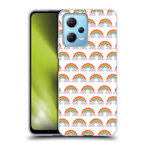 Pepino De Mar Rainbow Pattern Soft Gel Case for Xiaomi Redmi Note 12 5G
