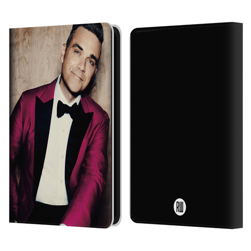 Robbie Williams Calendar Magenta Tux Leather Book Wallet Case Cover For Amazon Kindle 11th Gen 6in 2022