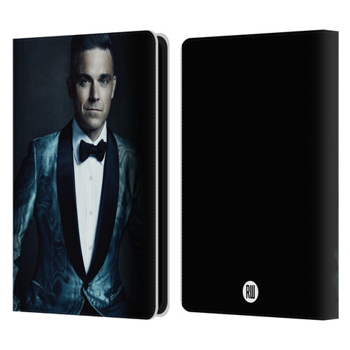 Robbie Williams Calendar Dark Background Leather Book Wallet Case Cover For Amazon Kindle Paperwhite 5 (2021)