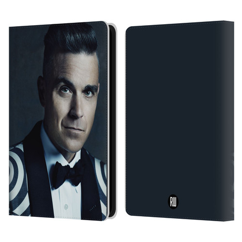 Robbie Williams Calendar Printed Tux Leather Book Wallet Case Cover For Amazon Kindle Paperwhite 5 (2021)