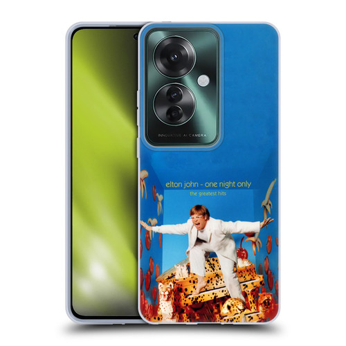 Elton John Artwork One Night Only Album Soft Gel Case for OPPO Reno11 F 5G / F25 Pro 5G
