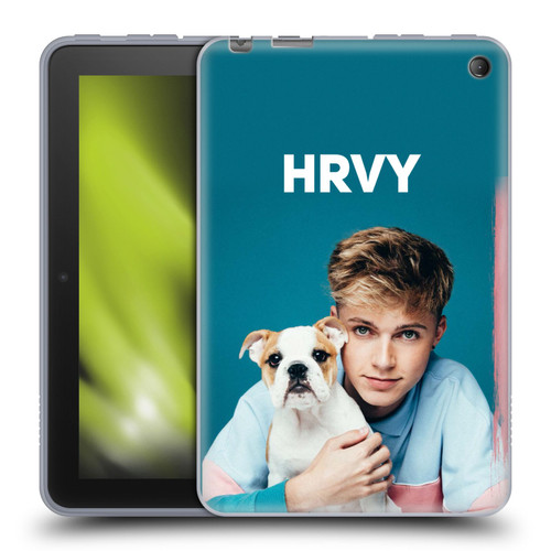 HRVY Graphics Calendar 10 Soft Gel Case for Amazon Fire 7 2022