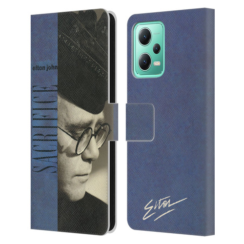 Elton John Artwork Sacrifice Single Leather Book Wallet Case Cover For Xiaomi Redmi Note 12 5G