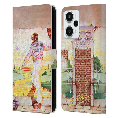 Elton John Artwork GBYR Album Leather Book Wallet Case Cover For Xiaomi Redmi Note 12T