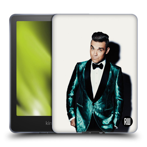 Robbie Williams Calendar White Background Soft Gel Case for Amazon Kindle Paperwhite 5 (2021)