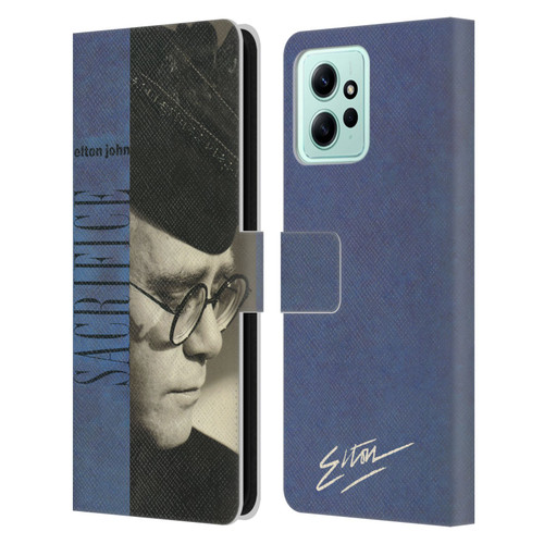 Elton John Artwork Sacrifice Single Leather Book Wallet Case Cover For Xiaomi Redmi 12