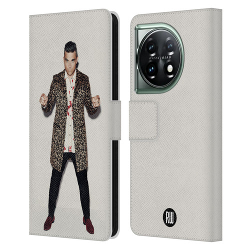 Robbie Williams Calendar Animal Print Coat Leather Book Wallet Case Cover For OnePlus 11 5G