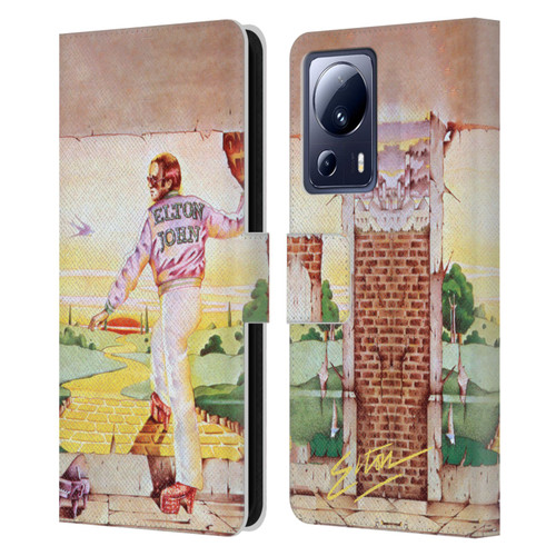 Elton John Artwork GBYR Album Leather Book Wallet Case Cover For Xiaomi 13 Lite 5G