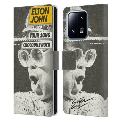 Elton John Artwork Your Song Single Leather Book Wallet Case Cover For Xiaomi 13 Pro 5G