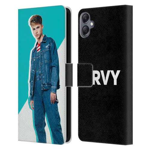 HRVY Graphics Calendar 8 Leather Book Wallet Case Cover For Samsung Galaxy A05