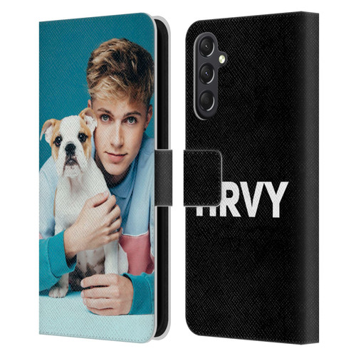 HRVY Graphics Calendar 10 Leather Book Wallet Case Cover For Samsung Galaxy A24 4G / M34 5G