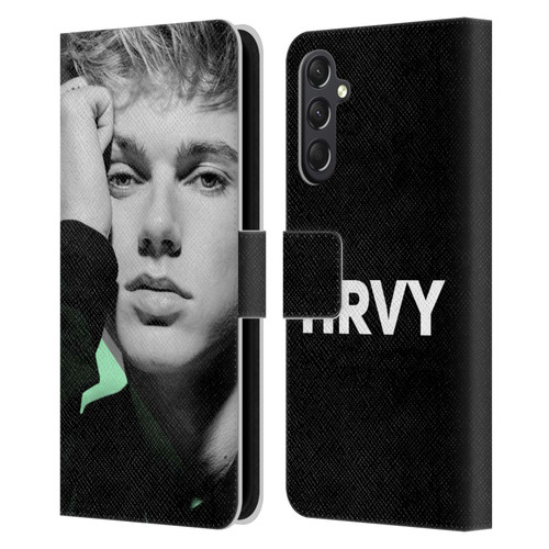 HRVY Graphics Calendar 7 Leather Book Wallet Case Cover For Samsung Galaxy A24 4G / M34 5G