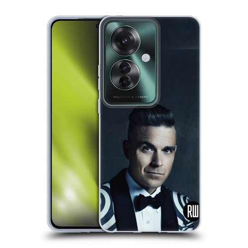 Robbie Williams Calendar Printed Tux Soft Gel Case for OPPO Reno11 F 5G / F25 Pro 5G