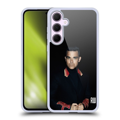 Robbie Williams Calendar Portrait Soft Gel Case for Samsung Galaxy A35 5G