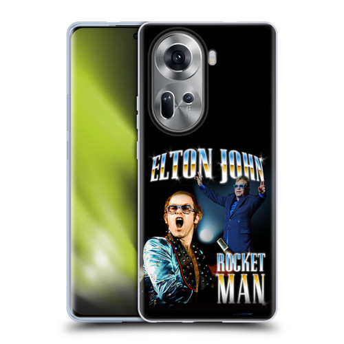 Elton John Rocketman Key Art Soft Gel Case for OPPO Reno11