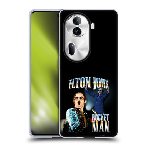 Elton John Rocketman Key Art Soft Gel Case for OPPO Reno11 Pro