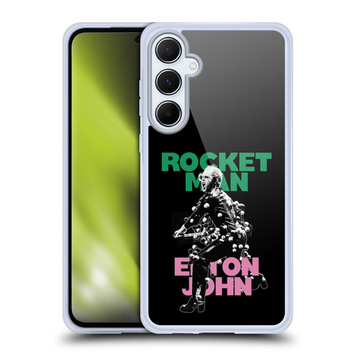 Elton John Rocketman Key Art 5 Soft Gel Case for Samsung Galaxy A55 5G