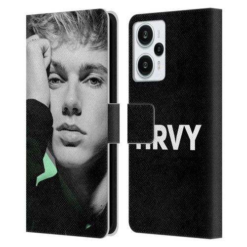HRVY Graphics Calendar 7 Leather Book Wallet Case Cover For Xiaomi Redmi Note 12T