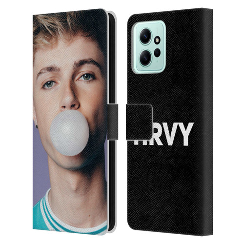 HRVY Graphics Calendar 2 Leather Book Wallet Case Cover For Xiaomi Redmi 12