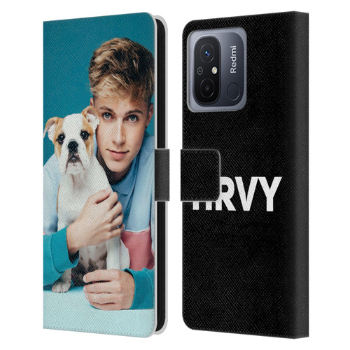 HRVY Graphics Calendar 10 Leather Book Wallet Case Cover For Xiaomi Redmi 12C