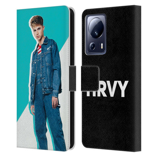 HRVY Graphics Calendar 8 Leather Book Wallet Case Cover For Xiaomi 13 Lite 5G