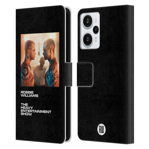 Robbie Williams Calendar The Heavy Entertainment Show Leather Book Wallet Case Cover For Xiaomi Redmi Note 12T