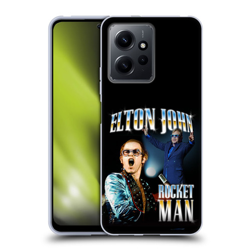 Elton John Rocketman Key Art Soft Gel Case for Xiaomi Redmi Note 12 4G