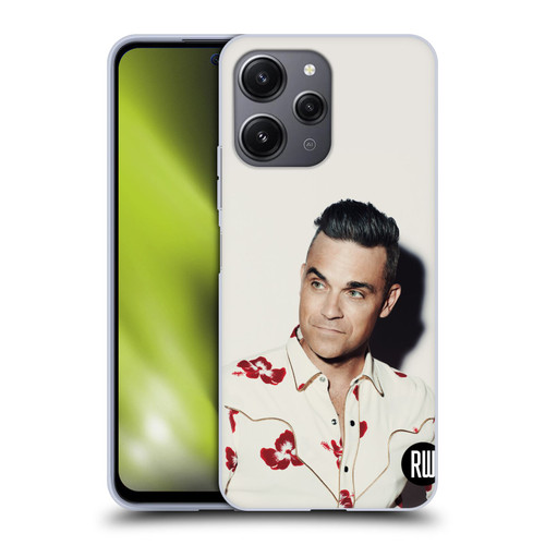 Robbie Williams Calendar Floral Shirt Soft Gel Case for Xiaomi Redmi 12
