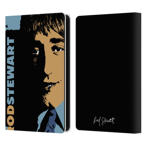 Rod Stewart Art Yesterday Retro Leather Book Wallet Case Cover For Amazon Kindle Paperwhite 5 (2021)