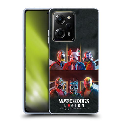 Watch Dogs Legion Artworks Flag Soft Gel Case for Xiaomi Redmi Note 12 Pro 5G