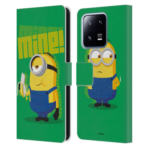 Minions Rise of Gru(2021) 70's Banana Leather Book Wallet Case Cover For Xiaomi 13 Pro 5G
