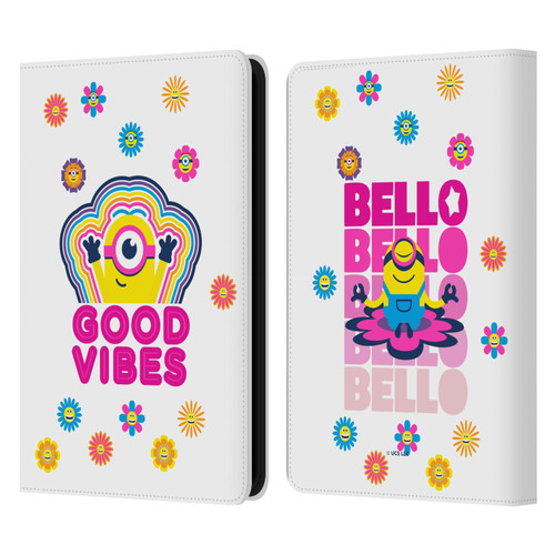Minions Rise of Gru(2021) Day Tripper Good Vibes Leather Book Wallet Case Cover For Amazon Kindle 11th Gen 6in 2022