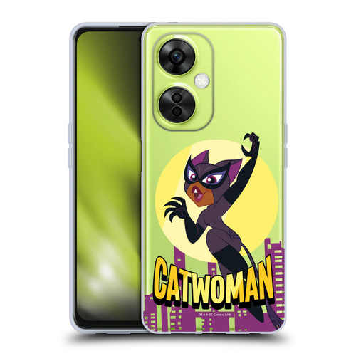 DC Super Hero Girls Characters Catwoman Soft Gel Case for OnePlus Nord CE 3 Lite 5G
