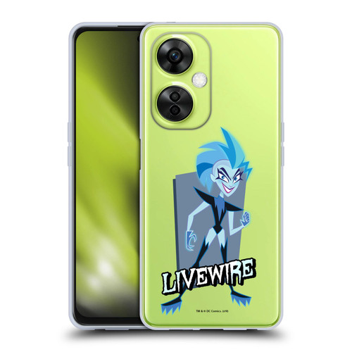 DC Super Hero Girls Characters Livewire Soft Gel Case for OnePlus Nord CE 3 Lite 5G