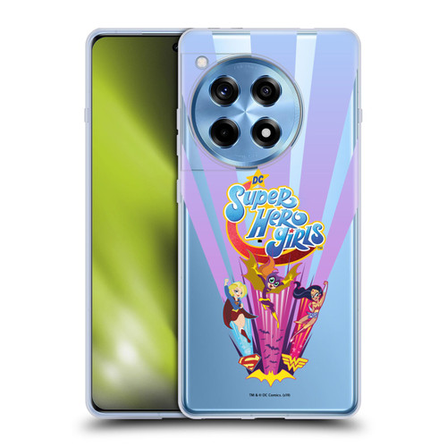 DC Super Hero Girls Characters Composed Art 1 Soft Gel Case for OnePlus 12R