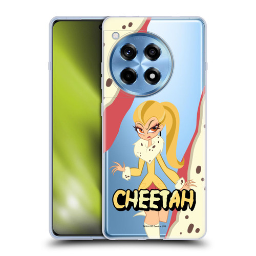 DC Super Hero Girls Characters Cheetah Soft Gel Case for OnePlus 12R