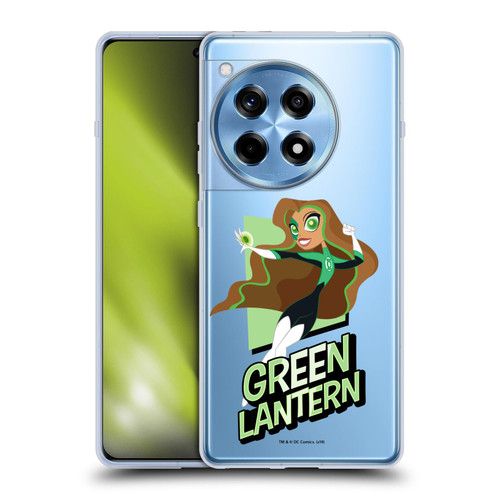 DC Super Hero Girls Characters Green Lantern Soft Gel Case for OnePlus 12R