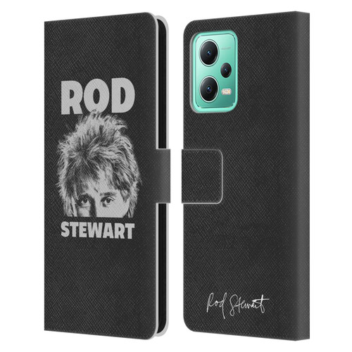 Rod Stewart Art Black And White Leather Book Wallet Case Cover For Xiaomi Redmi Note 12 5G