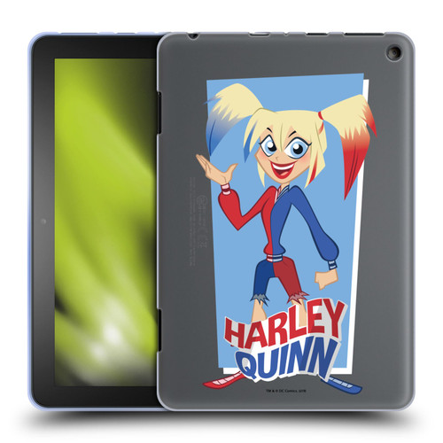 DC Super Hero Girls Characters Harley Quinn Soft Gel Case for Amazon Fire HD 8/Fire HD 8 Plus 2020