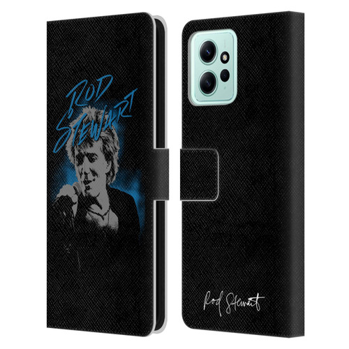 Rod Stewart Art Scribble Leather Book Wallet Case Cover For Xiaomi Redmi 12