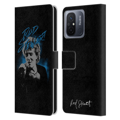 Rod Stewart Art Scribble Leather Book Wallet Case Cover For Xiaomi Redmi 12C