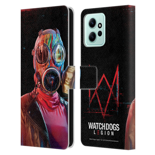 Watch Dogs Legion Key Art Lancaster Leather Book Wallet Case Cover For Xiaomi Redmi 12
