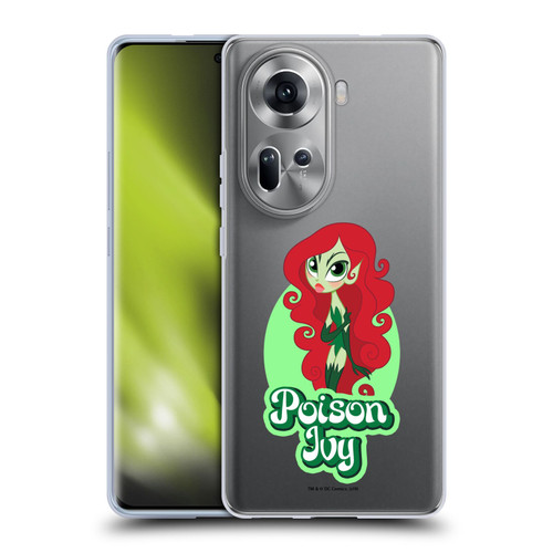 DC Super Hero Girls Characters Poison Ivy Soft Gel Case for OPPO Reno11