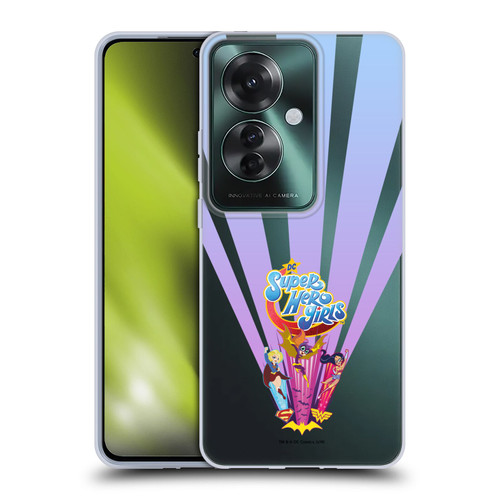 DC Super Hero Girls Characters Composed Art 1 Soft Gel Case for OPPO Reno11 F 5G / F25 Pro 5G