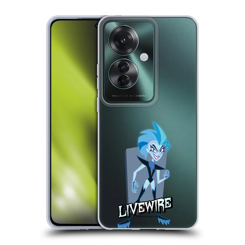 DC Super Hero Girls Characters Livewire Soft Gel Case for OPPO Reno11 F 5G / F25 Pro 5G