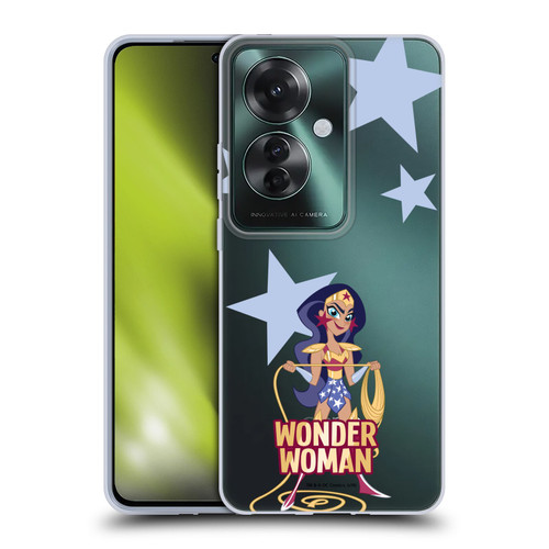 DC Super Hero Girls Characters Wonder Woman Soft Gel Case for OPPO Reno11 F 5G / F25 Pro 5G